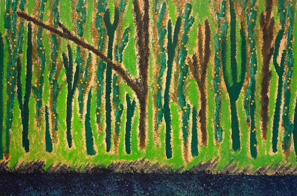 A forest for Paul Klee - Artwork by Reto Visini