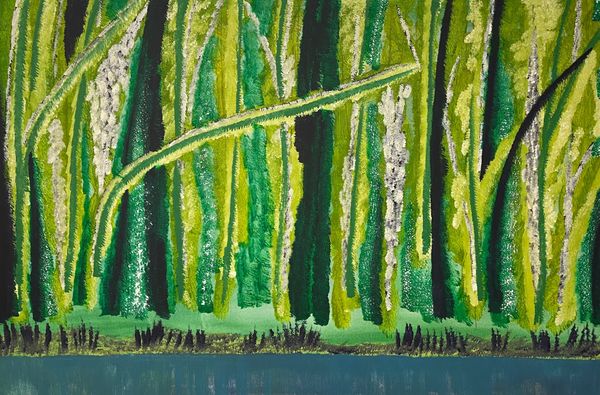 A forest for Henri Rousseau - Artwork by Reto Visini